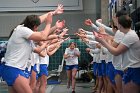 Senior Day  Swimming & Diving Senior Day 2024. - Photo by Keith Nordstrom : Wheaton, Swimming